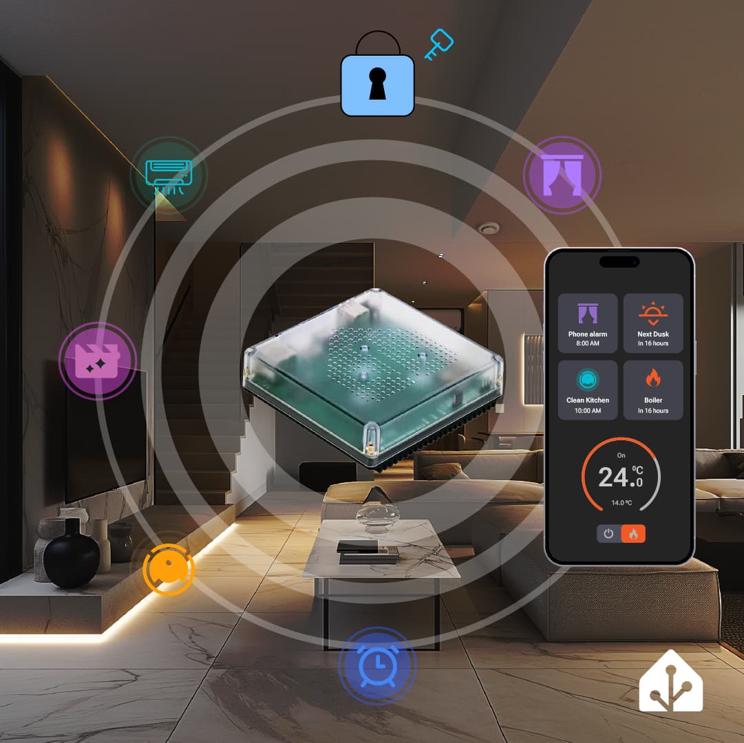 Local Privacy Smart Home Server with Installation