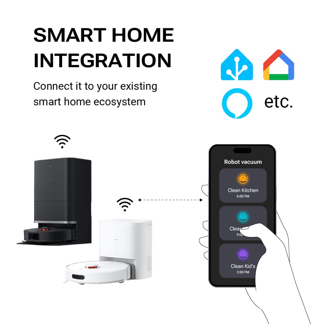 Smart Robot Vacuum with Installation & Automation