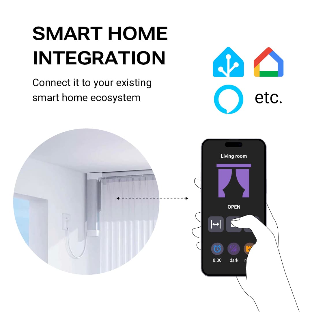 Smart Curtain System Installation & Automation