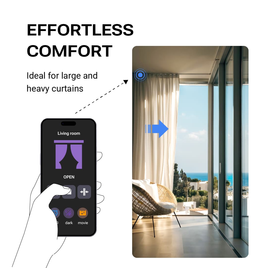 Smart Curtain System Installation & Automation